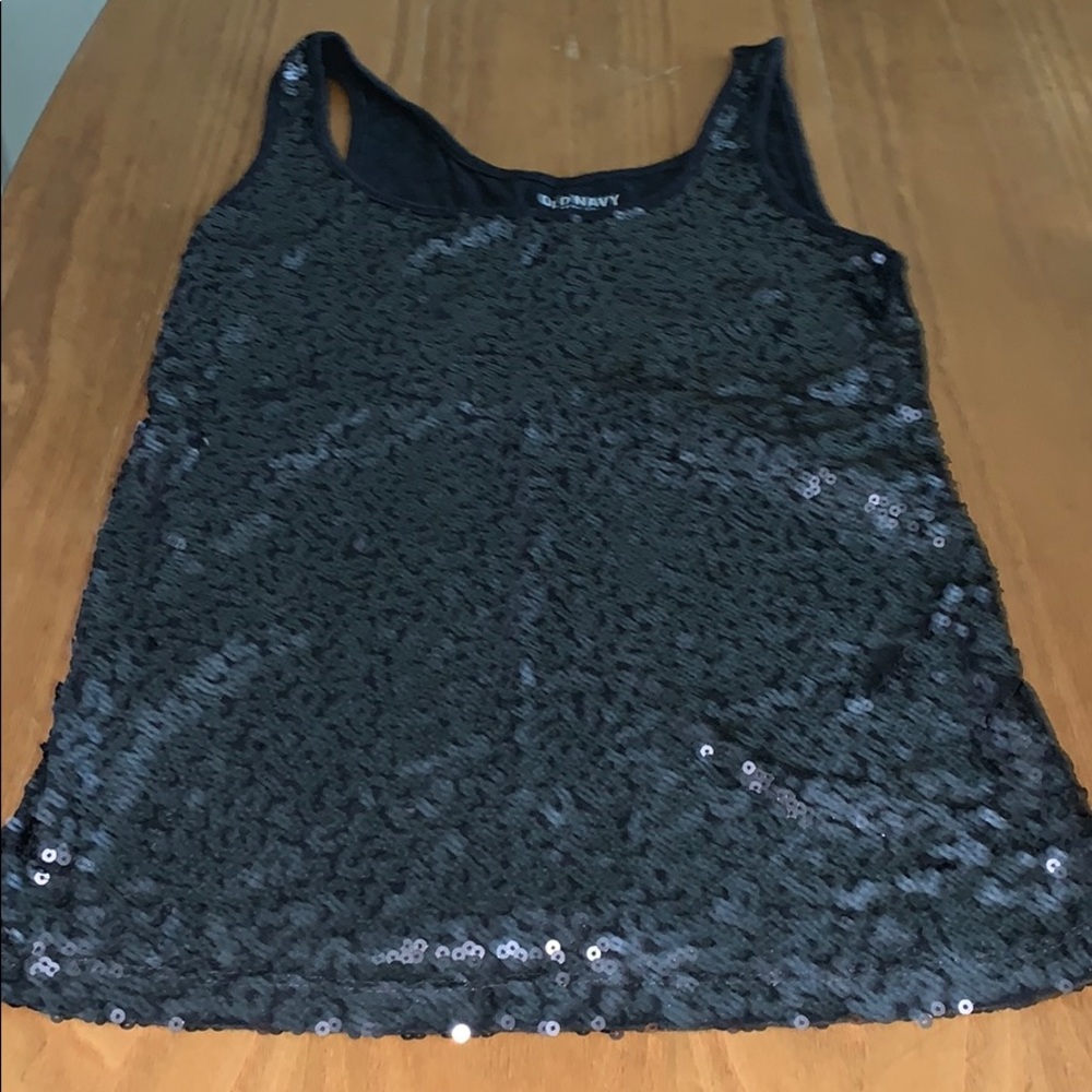 Old navy sequin tank top